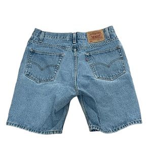 Levi's 505 Relaxed Fit Denim Shorts Size 34 Waist‎